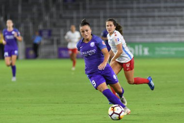 Orland Pride, 25 Ağustos 2018 'de Orlando Florida' daki Exploria Stadyumu 'nda Chicago Red Stars' a ev sahipliği yapıyor..  
