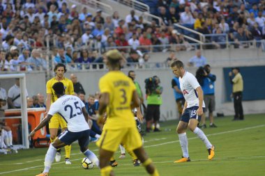 Paris Saint-Germain, Tottenham Hotspur 'a karşı 22 Temmuz 2017' de Orlando Florida 'daki Citrus Bowl' da.  