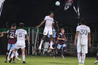 Real Salt Lake, 12 Temmuz 2020 'de Orlando Florida' da düzenlenen MLS Sırt Turnuvası sırasında Colorado Rapids ile karşı karşıya.
