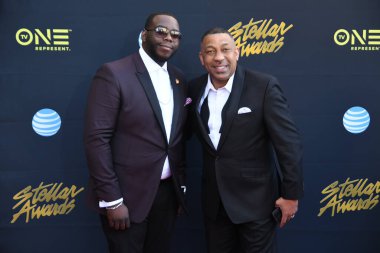 24 Mart 2018 Cumartesi günü Las Vegas 'taki Orleans Resort' ta düzenlenen 33. Yıldız Ödülleri Kırmızı Halı sırasında ünlüler.