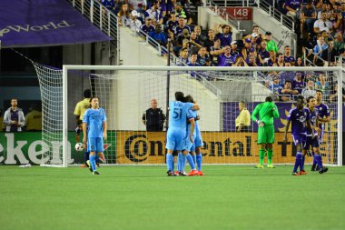 Orlando City SC 28 Ağustos 2016 'da Orlando Florida' daki Camp World Stadyumu 'nda New York City FC' ye ev sahipliği yaptı..