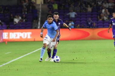 Orlando City 26 Temmuz 2018 'de Florida Exploria Stadyumu' nda NYC FC 'ye ev sahipliği yaptı. Fotoğraf: Marty Jean-Louis