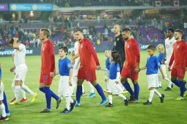 Amerikan Futbol Takımı 15 Kasım 2019 Cuma günü Orlando Florida 'daki Exploria Stadyumu' nda oynanan Concacaf Uluslar Ligi karşılaşmasında Kanada 'ya ev sahipliği yapmaktadır.