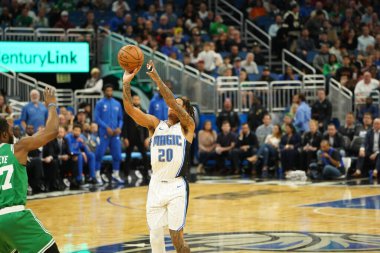 Orlando Magic, Boston Celtics 'i 24 Ocak 2020' de Orlando, Florida 'da Amway Center' da ağırladı. 