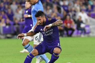 Orlando City 26 Temmuz 2018 'de Florida Exploria Stadyumu' nda NYC FC 'ye ev sahipliği yaptı. Fotoğraf: Marty Jean-Louis