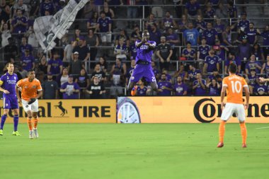 Orlando City SC, 22 Eylül 2018 'de Florida Exploria Stadyumu' nda Houston Dynamo 'yu ağırladı..