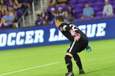 Orlando Pride, 23 Mayıs 2018 'de Orlando Florida' daki Exploria Stadyumu 'nda Kuzey Carolina Cesareti' ne ev sahipliği yapmaktadır..  