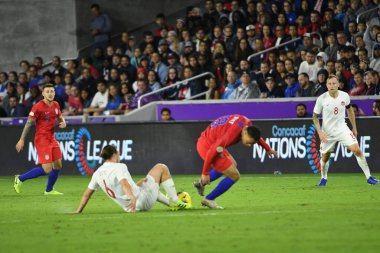 Amerikan Futbol Takımı 15 Kasım 2019 Cuma günü Orlando Florida 'daki Exploria Stadyumu' nda oynanan Concacaf Uluslar Ligi karşılaşmasında Kanada 'ya ev sahipliği yapmaktadır.