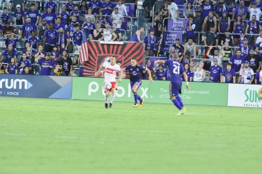 Orlando City, 5 Temmuz 2017 'de Orlando City Stadyumu' nda Toronto FC 'ye ev sahipliği yaptı..  