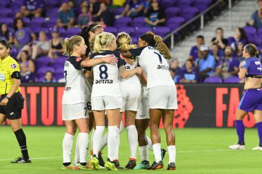 Orlando Pride, 23 Mayıs 2018 'de Orlando Florida' daki Exploria Stadyumu 'nda Kuzey Carolina Cesareti' ne ev sahipliği yapmaktadır..  