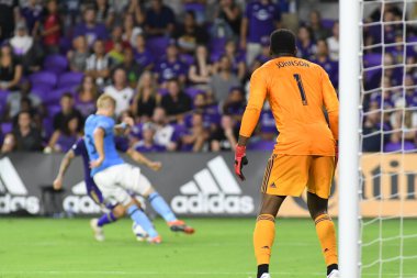 Orlando City 26 Temmuz 2018 'de Florida Exploria Stadyumu' nda NYC FC 'ye ev sahipliği yaptı. Fotoğraf: Marty Jean-Louis