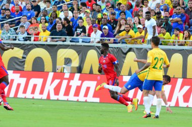 Brezilya, 8 Haziran 2016 tarihinde Orlando Florida 'daki Copa America Centenario' da Haiti ile karşılaştı..