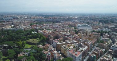 Şehirdeki hava manzarası, şehir manzarası