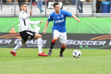 13 Ocak 2018 'de Orlando Florida' daki Spektrum Stadyumu 'nda düzenlenen Florida Kupası' nda Korucular Corinthianlara karşı..