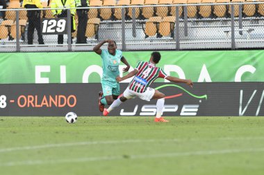 Fluminense, Florida Kupası 'nda 15 Ocak 2018' de Orlando Florida 'da oynanan Spektrum Stadyumu' nda Barcelona SC 'ye karşı..