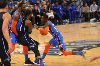 Orlando Magic 29 Ocak 2019 'da Orlando Florida' daki Amway Center 'da OklahomaCity Thunder' a ev sahipliği yaptı.