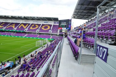 Orlando City, 5 Mart 2017 'de Orlando City Stadyumu' nda NYC FC 'ye ev sahipliği yaptı..  