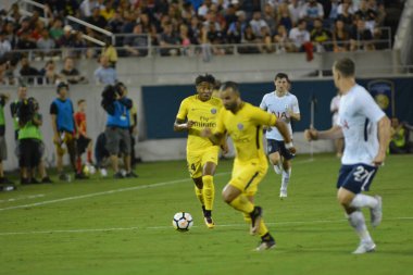 Paris Saint-Germain, Tottenham Hotspur 'a karşı 22 Temmuz 2017' de Orlando Florida 'daki Citrus Bowl' da.   