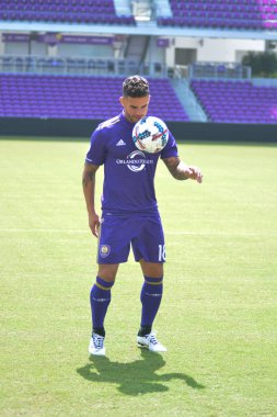 Orlando City SC, Dom Dwyer 'ı tanıtmak için bir basın toplantısı düzenledi..  