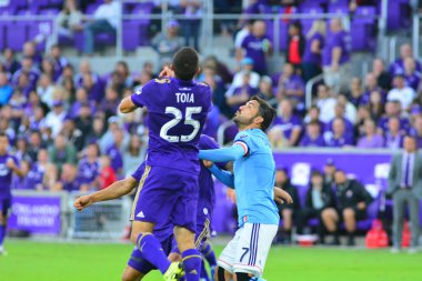 Orlando City, 5 Mart 2017 'de Orlando City Stadyumu' nda NYC FC 'ye ev sahipliği yaptı..