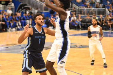 Orlando Magic 10 Ekim 2018 tarihinde Orlando Florda 'daki Amway Center' da Memphis Grizzilies 'e ev sahipliği yaptı.. 
