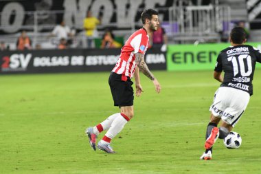 Korintliler, 10 Ocak 2018 'de Orlando City Stadyumu' nda düzenlenen Florida Kupası 'nda PSV Eindhoven' a karşı.