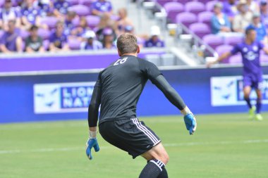 Orlando City 15 Nisan 2017 'de Florida, Orlando' daki Citrus Bowl 'da Los Angeles Galaksisine ev sahipliği yaptı..  