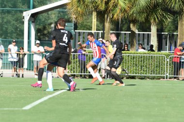 30 Temmuz 2019 'da Orlando Florida' daki Disney 'in Vahşi Spor Dünyası' nda düzenlenen MLS Allstar Haftası sırasında MLS Homegrown oyunu.