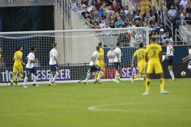 Paris Saint-Germain, Tottenham Hotspur 'a karşı 22 Temmuz 2017' de Orlando Florida 'daki Citrus Bowl' da.  
