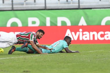 Fluminense, Florida Kupası 'nda 15 Ocak 2018' de Orlando Florida 'da oynanan Spektrum Stadyumu' nda Barcelona SC 'ye karşı..