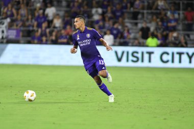 Orlando City SC, 22 Eylül 2018 'de Florida Exploria Stadyumu' nda Houston Dynamo 'yu ağırladı..