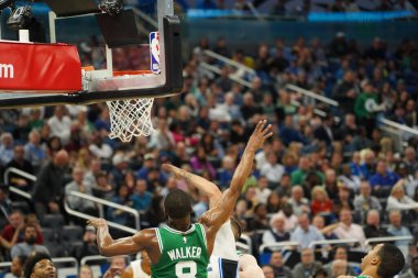 Orlando Magic, Boston Celtics 'i 24 Ocak 2020' de Orlando, Florida 'da Amway Center' da ağırladı..   