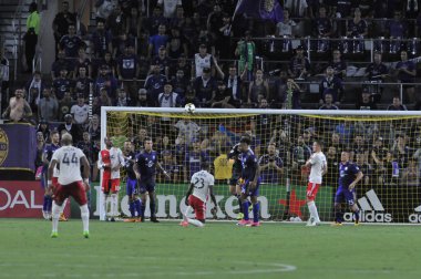 Orlando City 27 Eylül 2017 'de Orlando City Stadyumu' nda New England Devrimi 'ne ev sahipliği yaptı.. 