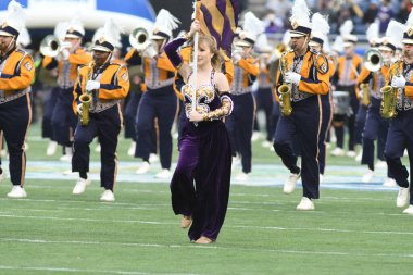 Notre Dame, 1 Ocak 2018 'de Orlando Florida' daki Dünya Kampı Stadyumu 'nda oynanan Citrus Bowl sırasında LSU ile karşılaşacak. Fotoğraf: Marty Jean-Louis