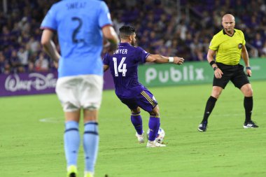 Orlando City 26 Temmuz 2018 'de Florida Exploria Stadyumu' nda NYC FC 'ye ev sahipliği yaptı. Fotoğraf: Marty Jean-Louis