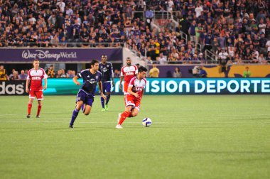 Orlando City SC, 8 Mayıs 2015 'te Florida' daki Kamp Dünyası Stadyumu 'nda Los Angeles Galaksisi' ne ev sahipliği yaptı.. 