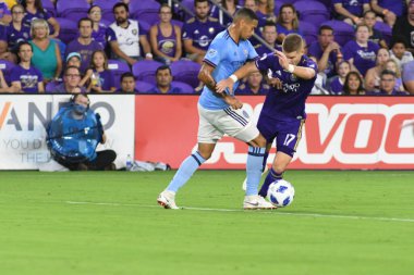 Orlando City 26 Temmuz 2018 'de Florida Exploria Stadyumu' nda NYC FC 'ye ev sahipliği yaptı. Fotoğraf: Marty Jean-Louis