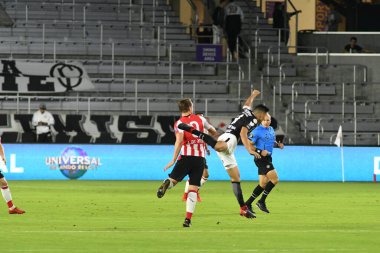 Korintliler, 10 Ocak 2018 'de Orlando City Stadyumu' nda düzenlenen Florida Kupası 'nda PSV Eindhoven' a karşı..  