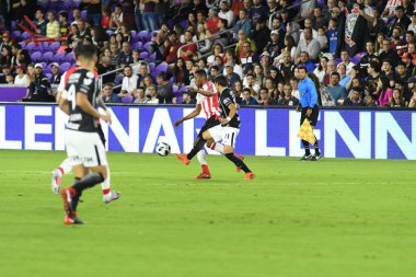 Korintliler, 10 Ocak 2018 'de Orlando City Stadyumu' nda düzenlenen Florida Kupası 'nda PSV Eindhoven' a karşı.