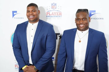 30 Ocak 2020 Perşembe günü Miami 'deki James L Knight Center' da 21. Geleneksel Superbowl İncil Kutlaması Kırmızı Halı.  