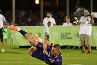 30 Temmuz 2019 'da Orlando Florida' da Disney 'in Vahşi Spor Dünyası' nda MLS All-Star Yetenek Yarışması. 