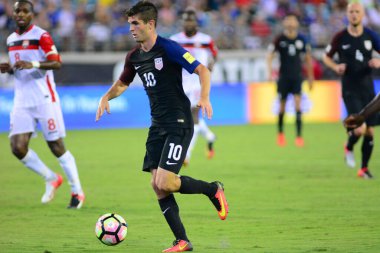 ABD Futbol Takımı 6 Eylül 2016 'da Jacksonville Florida EverBank Field' da Trinidad & Tobago 'ya ev sahipliği yaptı..  