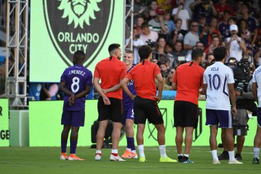 30 Temmuz 2019 'da Orlando Florida' da Disney 'in Vahşi Spor Dünyası' nda MLS All-Star Yetenek Yarışması. 
