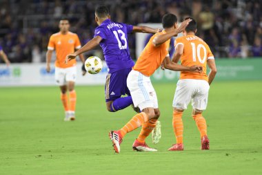 Orlando City SC, 22 Eylül 2018 'de Florida Exploria Stadyumu' nda Houston Dynamo 'yu ağırladı..