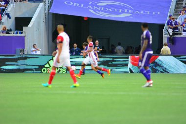 Orlando City SC, 18 Haziran 2016 'da Orlando Florida' daki Camp World Stadyumu 'nda San Jose Depremleri' ne ev sahipliği yaptı..