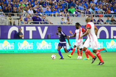 Orlando City SC, 18 Haziran 2016 'da Orlando Florida' daki Camp World Stadyumu 'nda San Jose Depremleri' ne ev sahipliği yaptı..