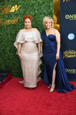 24 Mart 2018 Cumartesi günü Las Vegas 'taki Orleans Resort' ta düzenlenen 33. Yıldız Ödülleri Kırmızı Halı sırasında ünlüler.