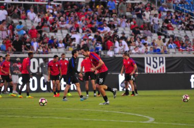 ABD Futbol Takımı 6 Eylül 2016 'da Jacksonville Florida EverBank Field' da Trinidad & Tobago 'ya ev sahipliği yaptı..