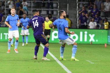 Orlando City 26 Temmuz 2018 'de Florida Exploria Stadyumu' nda NYC FC 'ye ev sahipliği yaptı. Fotoğraf: Marty Jean-Louis