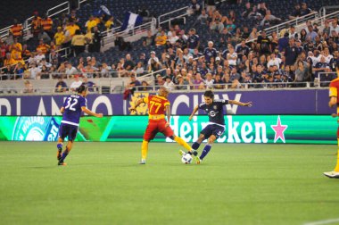 Orlando City SC, 29 Haziran 2016 'da Orlando Florida' daki Kamp Dünyası Stadyumu 'nda Fort Lauderdale Strikers' a ev sahipliği yaptı..
